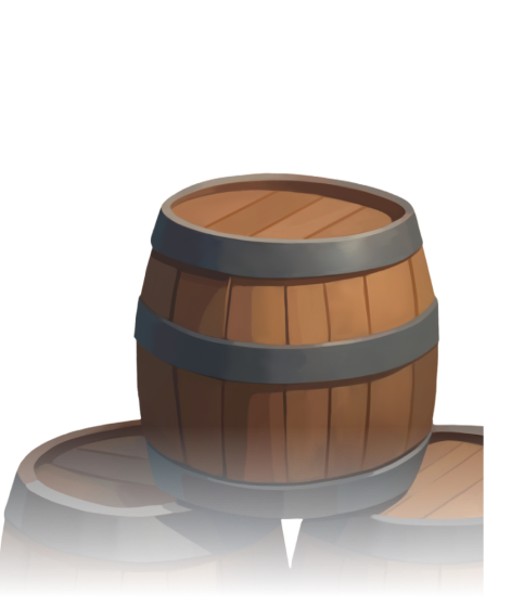 Decorative barrels